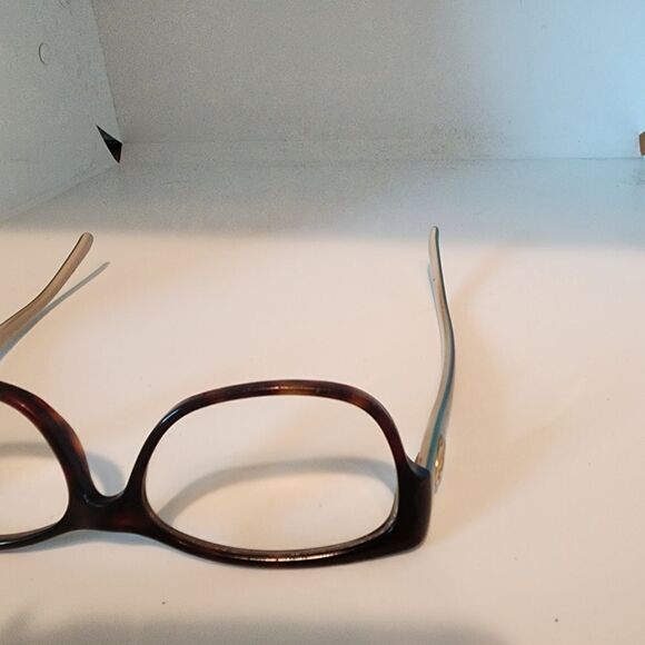 Authentic Gucci Tortoiseshell & Blue & Black Ombre Prescription Glasses Frames - Picture 4 of 16